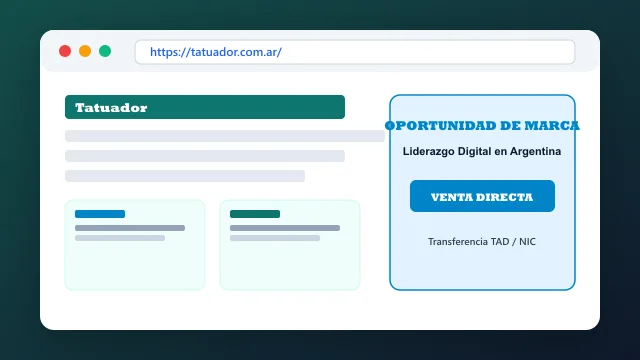 Modelo de aplicación comercial y proyectos digitales para tatuador.com.ar